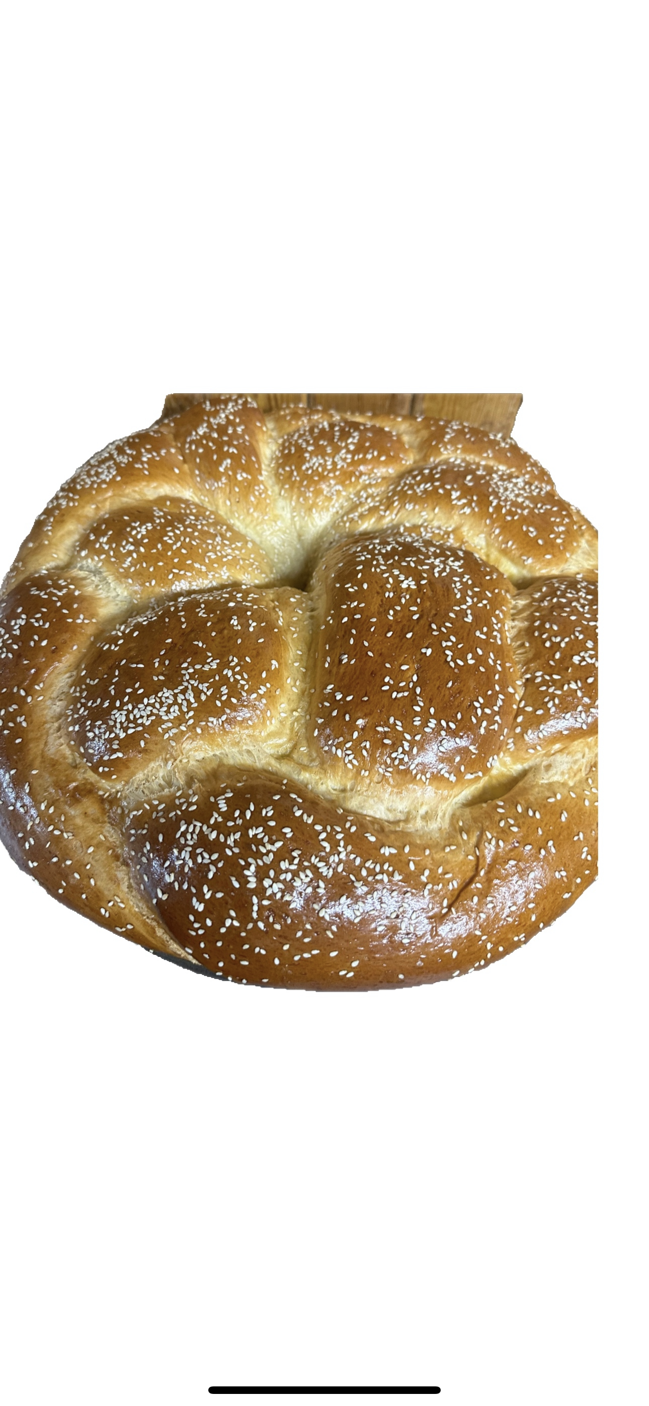 2 lbs braided round tsoureki