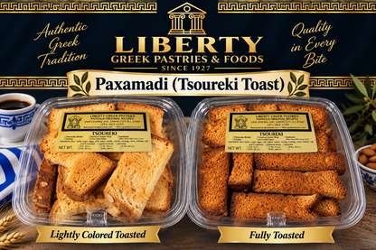 Paxamadi (Fully toasted Tsoureki)