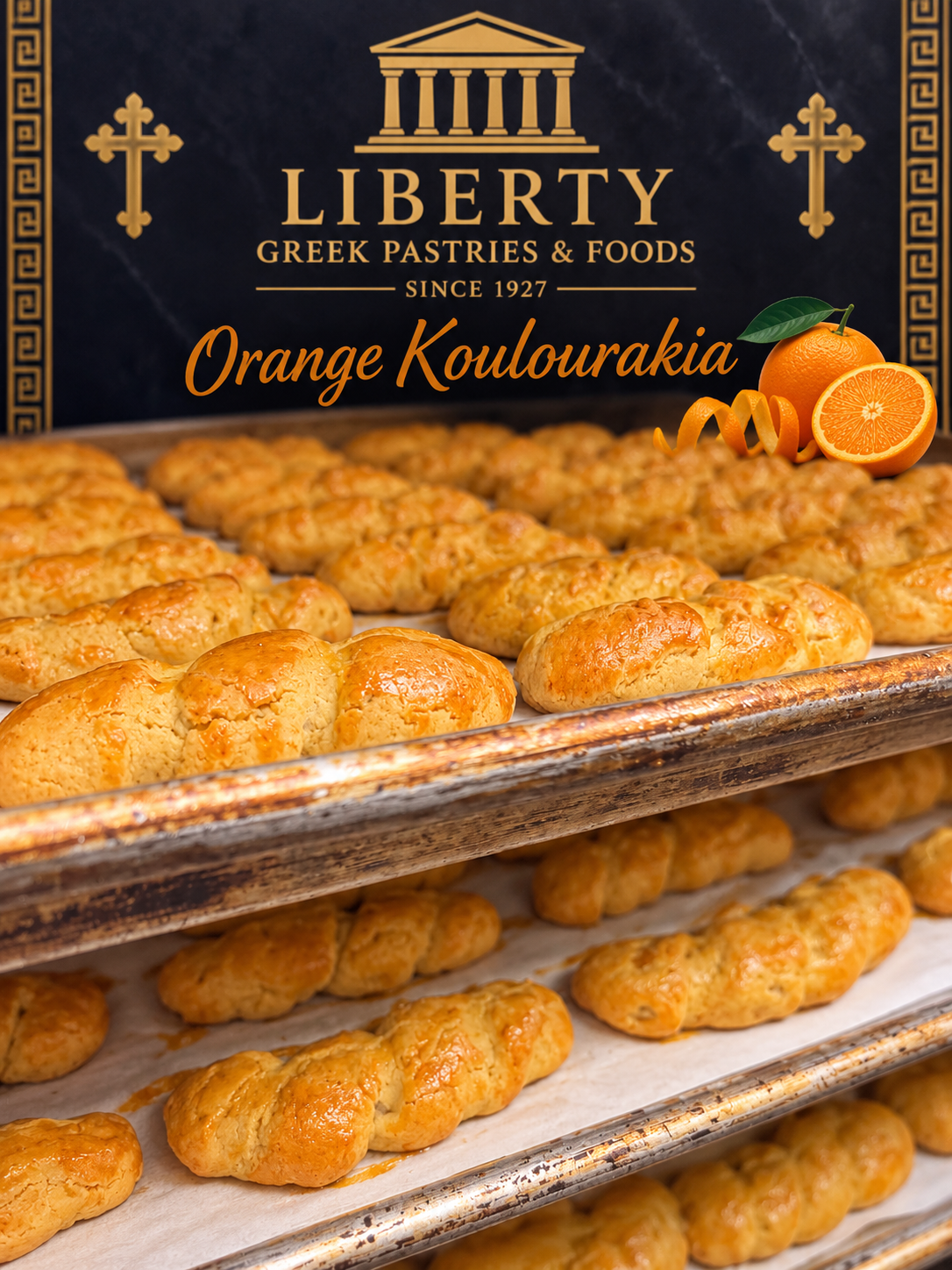 Orange Peel Koulourakia