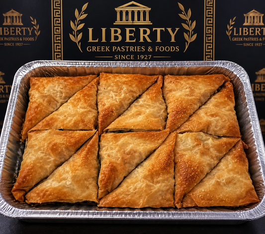 Tiropita  (Cheese pies Hors d'Oeuvres Hand Held)