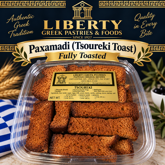 Paxamadi (Fully toasted Tsoureki)