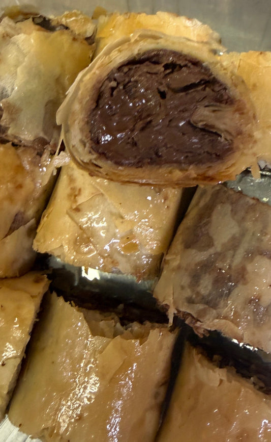 Baklava-Nutella Bites