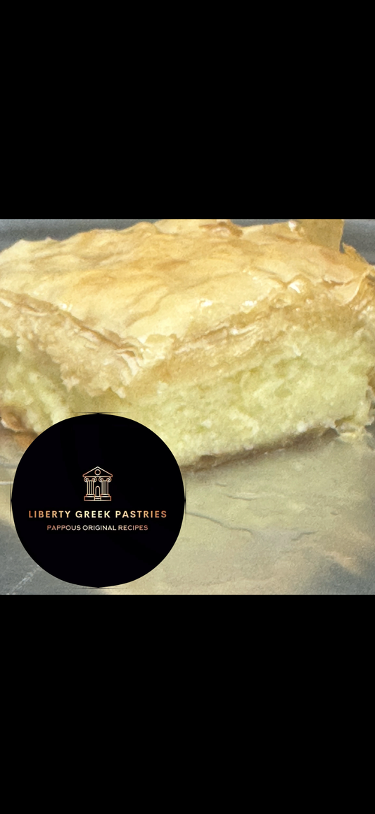 Galaktoboureko Deep Dish  (Greek Custard Pie)